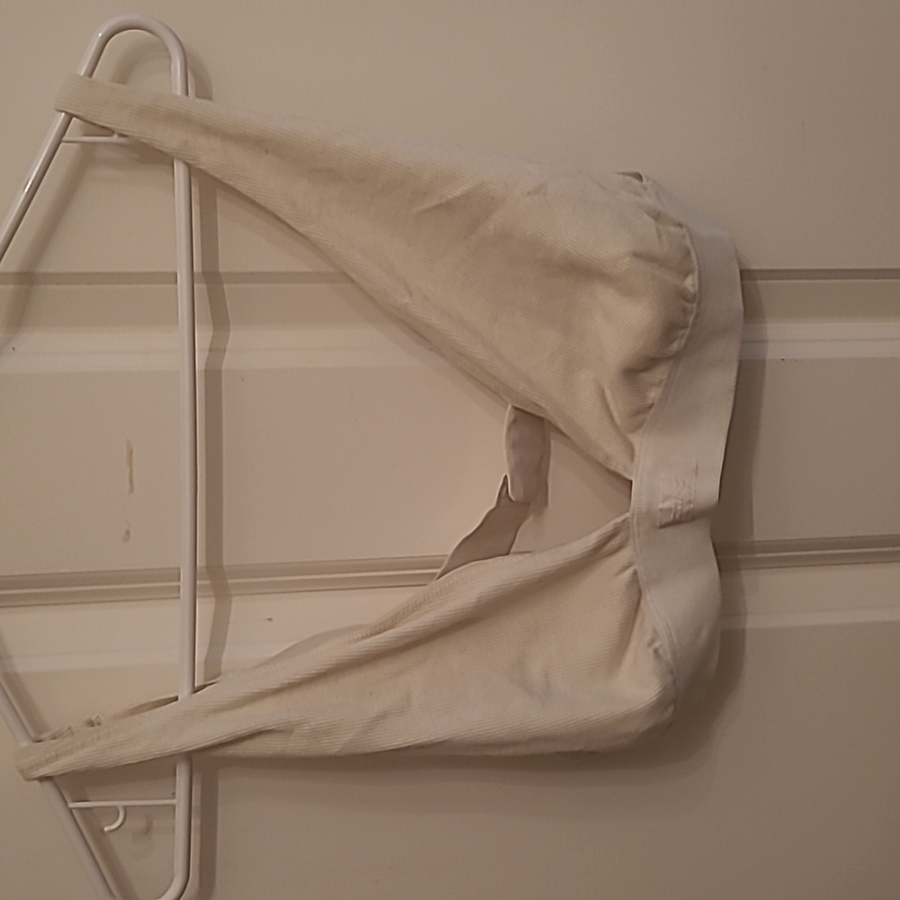 Ribbed Plunge Bralette